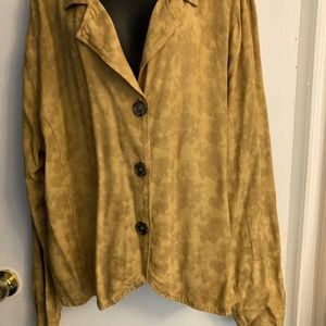 CP Shades Cropped Jacket - Oversized- Gold